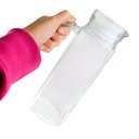 Ver imagem 2 de Jarra Recipiente de Vidro Suco Água Bebida 1 Litro com Tampa