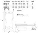 Ver imagem 5 de Banheira Retangular Macaé Completa com Hidro em Acrílico - 1.50x0.70x0.40 - 220v