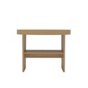 Ver imagem 5 de Mesa Apoio para Sala de Estar Magnum Marrom Carvalho