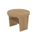 Ver mais imagens de Mesa Apoio para Sala de Estar Magnum Marrom Carvalho