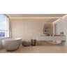 Porcelanato Polido P71257 Max Cemento Beige Lux 71x71cm Cx 2,52m² Embramaco - 2