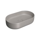 Ver imagem 2 de Cuba de Apoio Deca Slim 50x30 Oval Soft Antracite + Válvula + Sifão