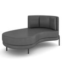 Ver imagem 1 de Sofá Chaise Longue Sala de Estar Living Lucca Esquerdo D02 Corano Cinza C-03 - Lyam Decor