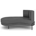 Ver imagem 6 de Sofá Chaise Longue Sala de Estar Living Lucca Esquerdo D02 Corano Cinza C-03 - Lyam Decor
