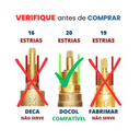 Ver imagem 3 de Acabamento para Registro Base Docol Alavanca de 1/2 ou 3/4 Cinza Grafite Metal 20 Estrias