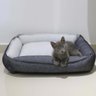 Cama Pet Pug Cinza e Preto 55 Cm - 5