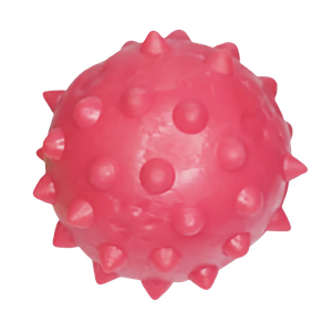 Brinquedo para Cães Bola Pula Pula 75mm Mamona Vermelho