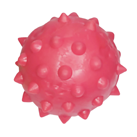 Brinquedo para Cães Bola Pula Pula 75mm Mamona Vermelho