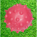 Ver imagem 3 de Brinquedo para Cães Bola Pula Pula 75mm Mamona Vermelho