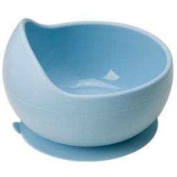 Kit Refeicao Infantil 4 Pecas em Silicone Azul - Buba - 4