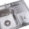 Kit Cuba para Cozinha Aço Inox 304 com Acessórios Caiapós e Torneira Monocomando Envira Pingoo. - 2