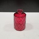 Ver imagem 5 de Vaso Decorativo Enfeite Casa Garrafa Home&co Vidro 11x7x7cm Vinho