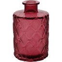 Ver imagem 1 de Vaso Garrafa Decorativo de Vidro Vinho 11x7x7cm Enfeite Sala Mesa Estante Flores