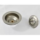 Ver imagem 6 de Válvula Cozinha Americana Aço Inox 3 1/2 Pia Inox Escoamento Demima Válvula Americana Escoamento