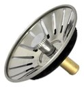 Ver imagem 2 de Válvula Cozinha Americana Aço Inox 3 1/2 Pia Inox Escoamento Demima Válvula Americana Escoamento