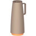 Ver imagem 1 de Garrafa Térmica 1L em Plástico com Ampola de Vidro Bule Térmico Tramontina Bege