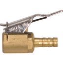 Ver imagem 1 de Bico P/ Encher Pneu C/ Presilha Espiga 5/16" Latão Vonder