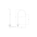 Ver imagem 3 de Bica de Mesa Grande para Cuba e Lavatorio Redonda Black Matte Deca You - Deca Deca Metais