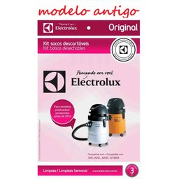 Kit 9 Sacos Cse19 Aspirador de Pó A20 A20l A20s Gt3000 Produzidos Antes de 2010 Original Electrolux - 3