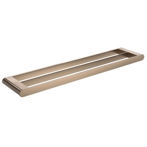 Porta Toalha Barra Duplo 60cm Versa Corten Matte - Deca Deca Metais