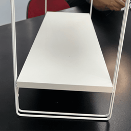 Nicho Prateleira 25 Cm X 90 Cm - Luxo C/suporte Branco. - 3