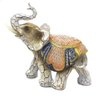 Elefante Decorativo Em Resina Indiano Sabedoria Sorte P300 - 6