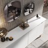 Buffet 4 Portas Flow Branco - Ej Moveis - 2