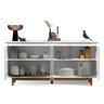 Buffet 4 Portas Flow Branco - Ej Moveis - 6