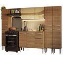 Ver imagem 3 de Armário de Cozinha Completa 261cm Rustic Emilly Madesa 07