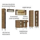 Ver imagem 5 de Armário de Cozinha Completa 261cm Rustic Emilly Madesa 07