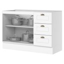 Ver imagem 5 de Balcao Pia com Tampo 120 Cm C353 Americana Branco Calcare Henn