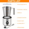 Secura Espumador Automático de Leite 4 em 1 500ml (inox) - 8