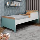 Ver imagem 1 de Cama Infantil Lorenza Verde Bellagio - Movelbras