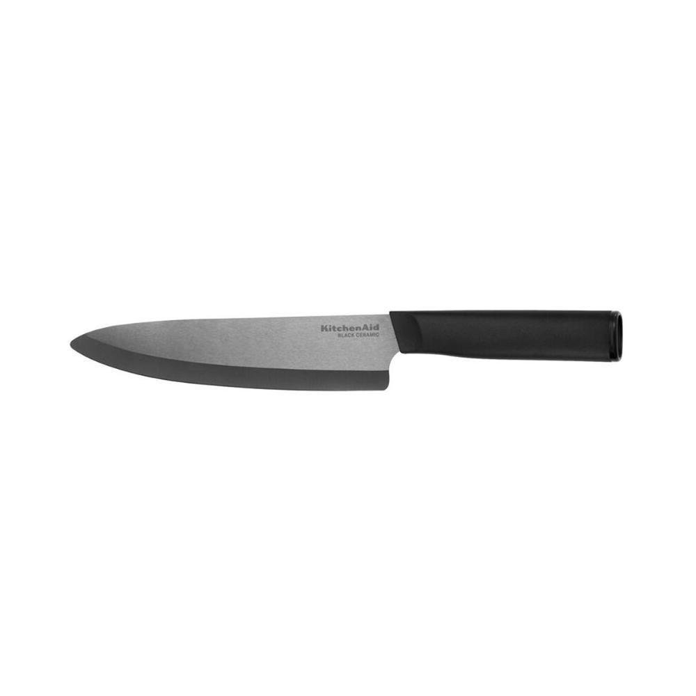 Faca Chef Preta Cerâmica com Capa Protetora 8 Kitchenaid - 3