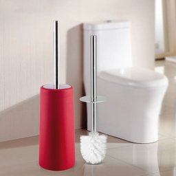 Lixeira 8l com Tampa Click Retangular + Escova Sanitária com Suporte para Banheiro | Astra - 6