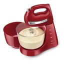 Ver imagem 3 de Batedeira Convencional Mondial Bella Massa Inox Premium B-29-Np 4L 500W 4 Velocidades Vermelho 110V