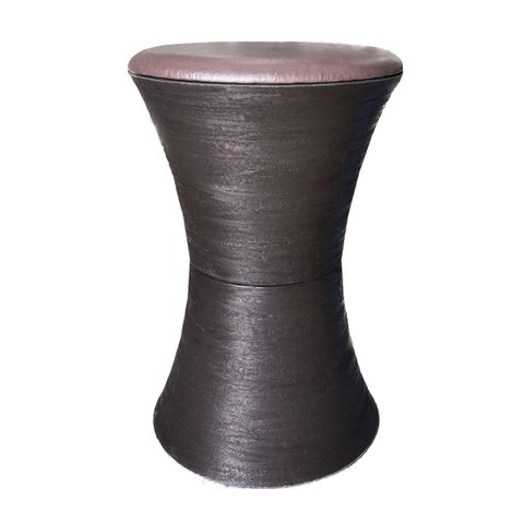 Banqueta Taça Baú Design Elegante para Bistro Balcao Cozinha Gourmet 60cm BGPLASTICOS BGBTA60 VINHO