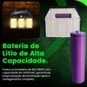 Luminaria Solar Led Arandela Filamento Sensor de Presença Movimento Iluminaçao Garagem Jardim Quinta - 12