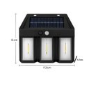 Ver mais imagens de Luminaria Solar Led Arandela Filamento Sensor de Presença Movimento Iluminaçao Garagem Jardim Quinta