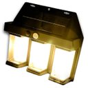 Ver imagem 4 de Luminaria Solar Led Arandela Filamento Sensor de Presença Movimento Iluminaçao Garagem Jardim Quinta