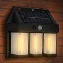 Ver imagem 1 de Luminaria Solar Led Arandela Filamento Sensor de Presença Movimento Iluminaçao Garagem Jardim Quinta