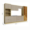 Ver imagem 3 de Cozinha Completa Modulada 6 Peças Ellite