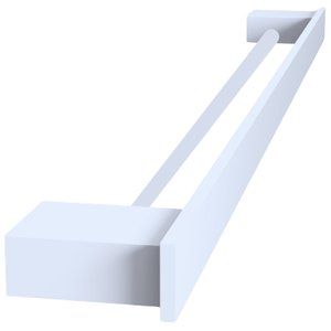 Kit Acessórios para Banheiro 4 Peças Duplo Branco F.master