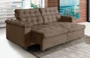 Ver imagem 1 de Sofá New Austrália 220cm Retratil Reclinavel Suede Castor – Ws.