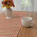 Ver imagem 1 de Caminho de Mesa Nobre Algodão Terracota Cru 33 x 150