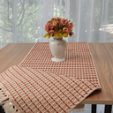 Ver imagem 4 de Caminho de Mesa Nobre Algodão Terracota Cru 33 x 150