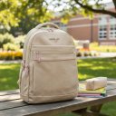 Ver imagem 4 de Mochila Casual Escolar Reforçada Confortável Moda Feminina