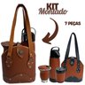 Kit Chimarrão Mateira Cuia Térmica 1,8l 7 Peças - 7