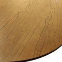 Ver imagem 3 de Mesa de Jantar Organik Tampo Laminado Cinamomo 210x108cm - Amêndoa/madeira