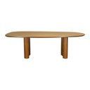 Ver imagem 2 de Mesa de Jantar Organik Tampo Laminado Cinamomo 210x108cm - Amêndoa/madeira